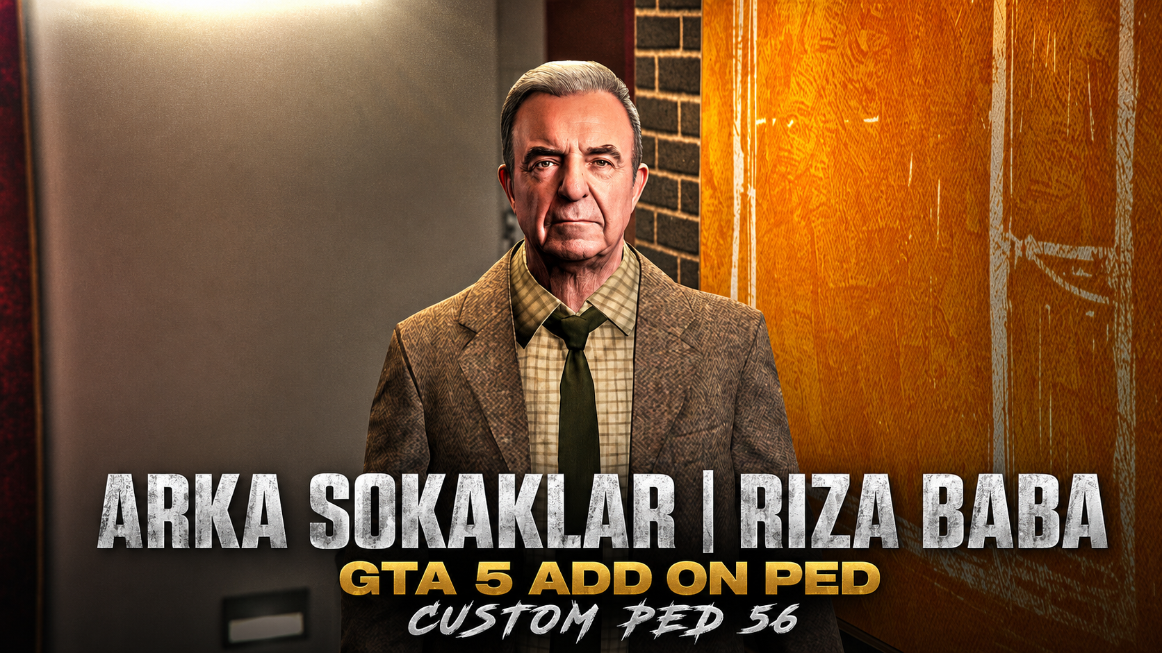Arka Sokaklar - Rıza Baba | FiveM Custom Ped 56