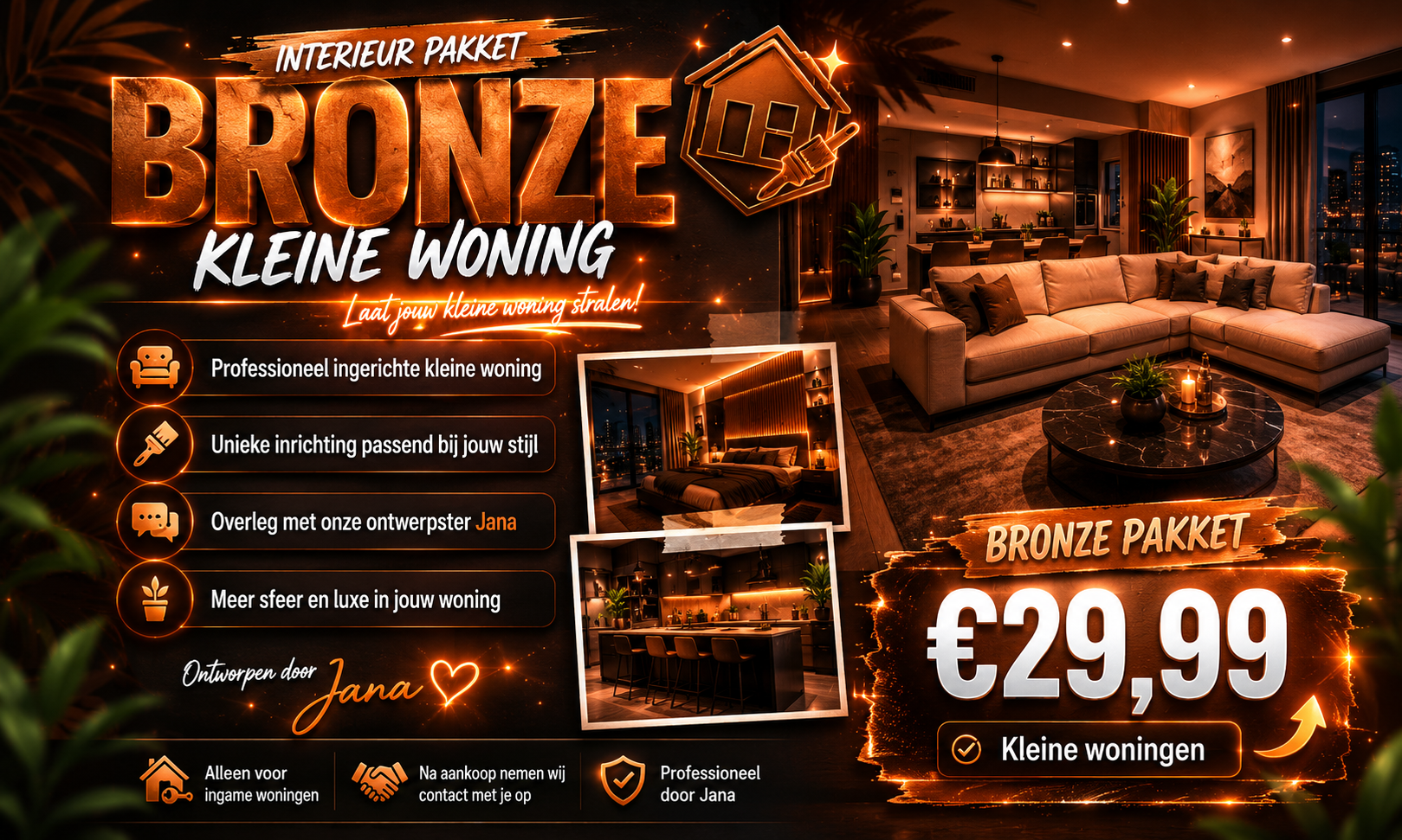 Bronze Interieur Pakket