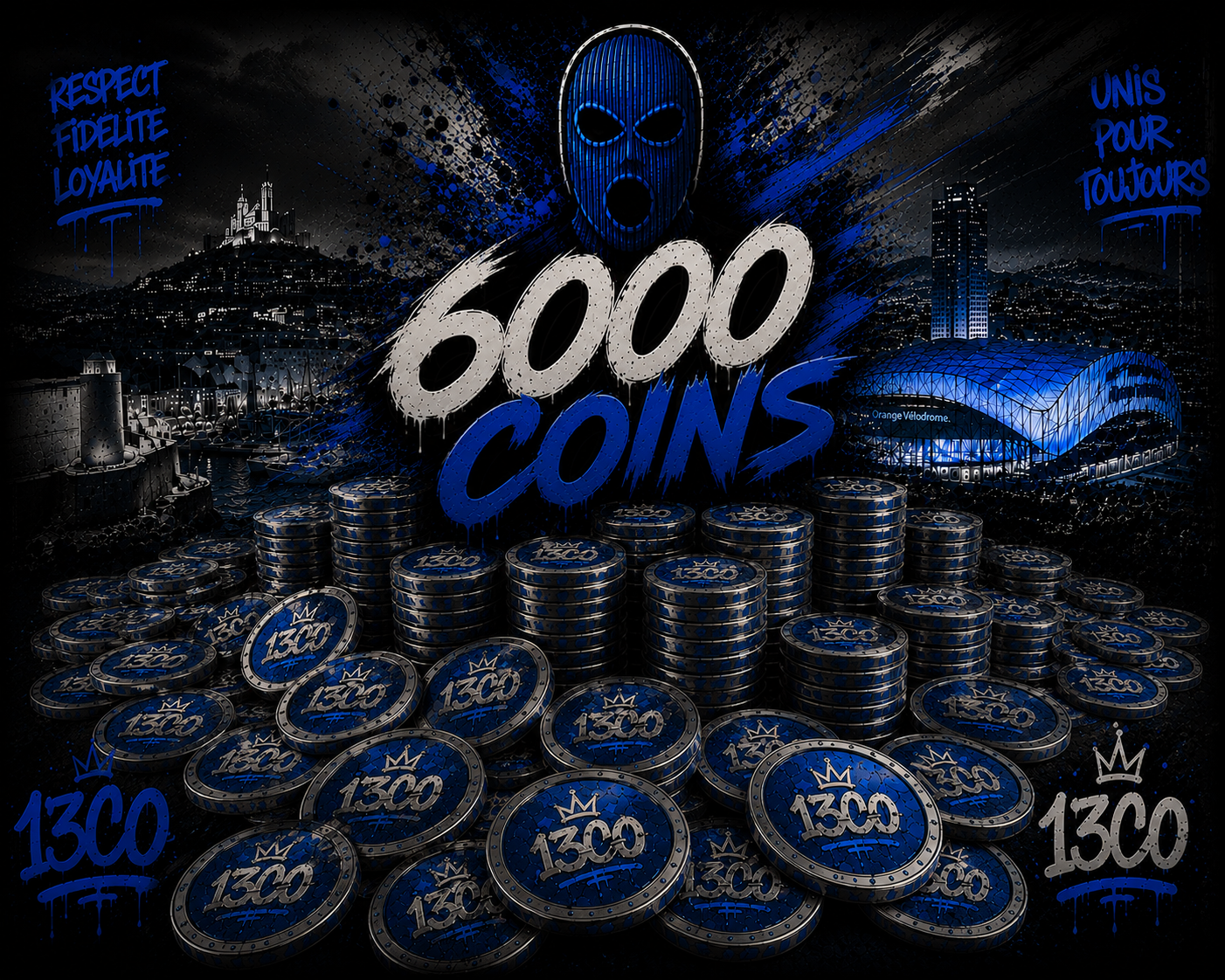 6000 COINS