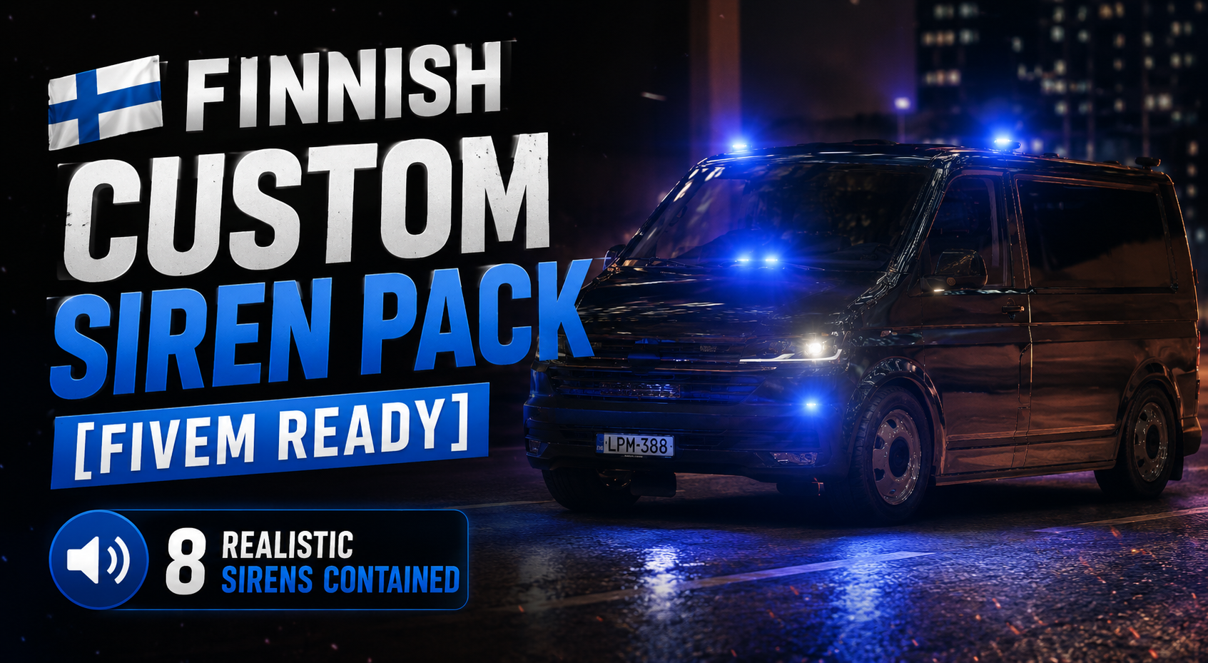 Finnish Custom Siren Pack [FIVEM READY]