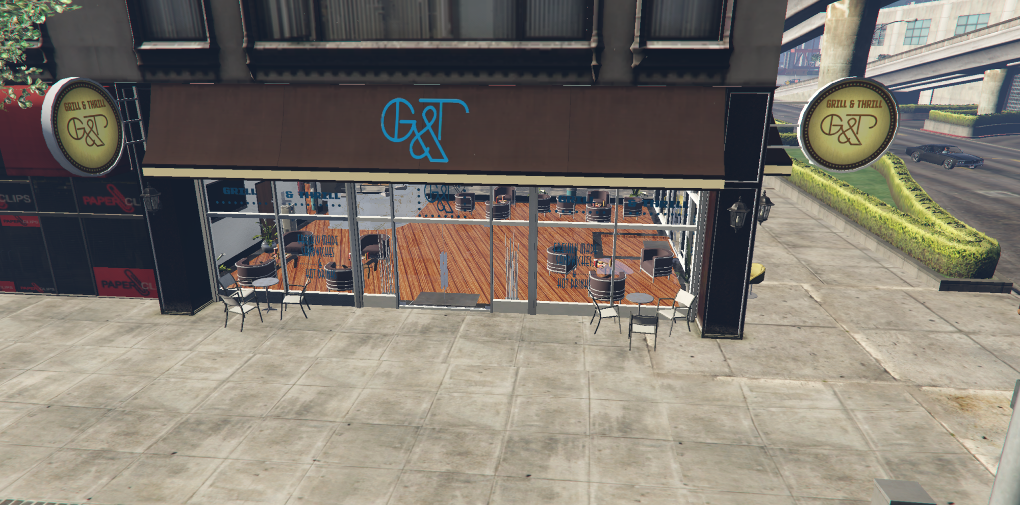 Grill & Thrill Realistic Food Business