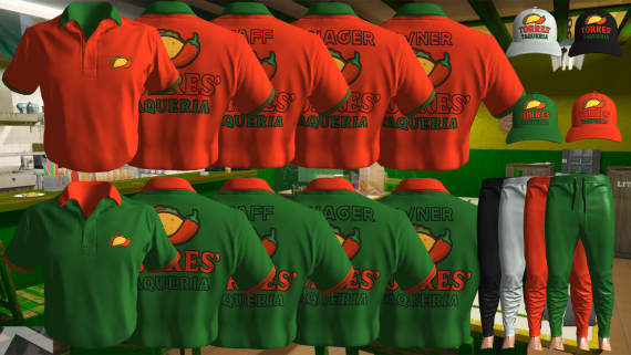 Torres Taqueria Uniform 2 [M+F]
