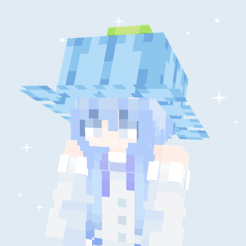 Blue Bellflower Hat