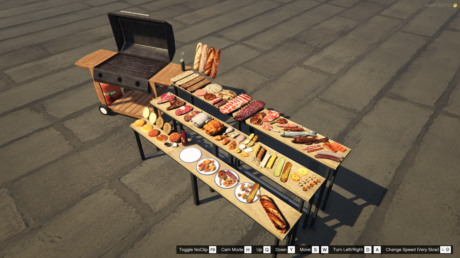 Grill food