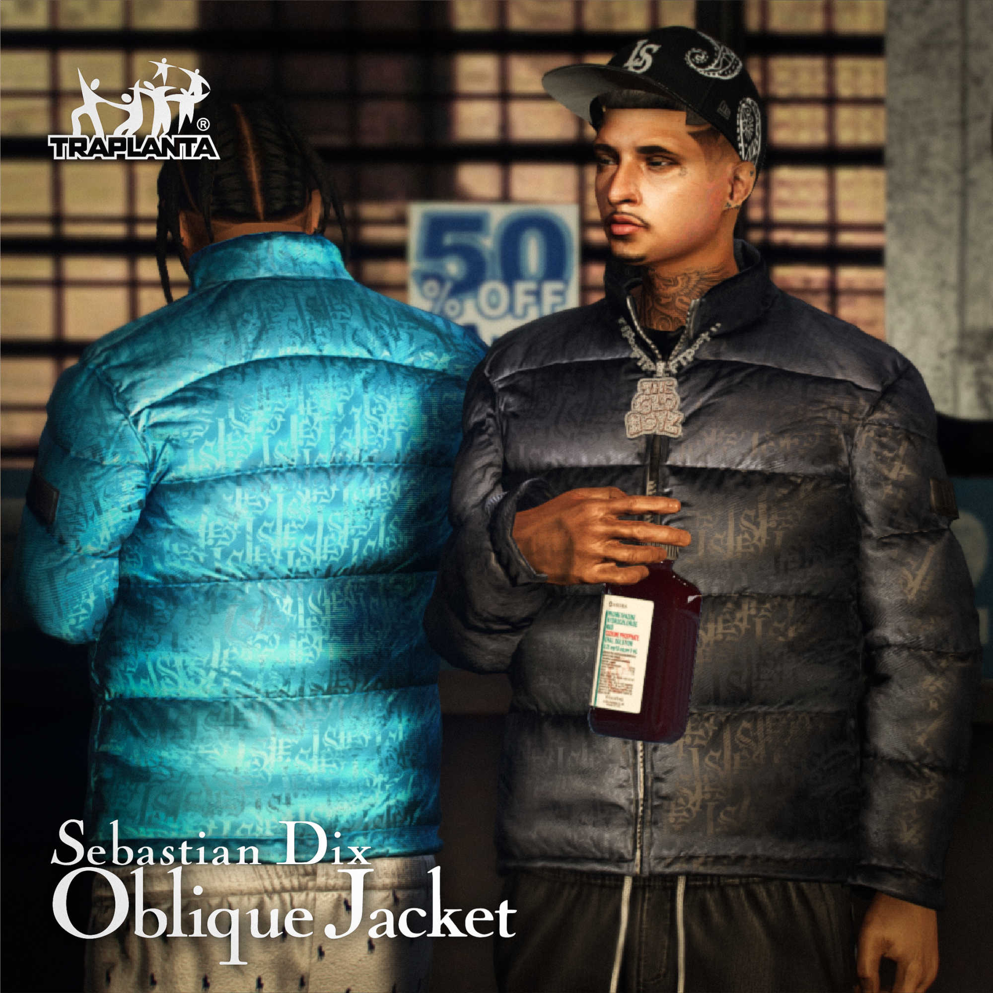 SEBASTIAN DIX OBLIQUE DOWN PUFFER JACKET