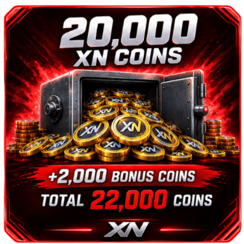 20,000 XN Coins + 2,000 Bonus
