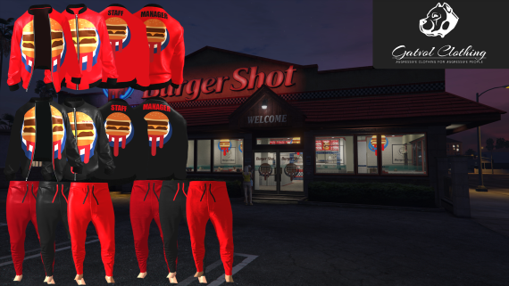 Burger Jackets (Male + Female)