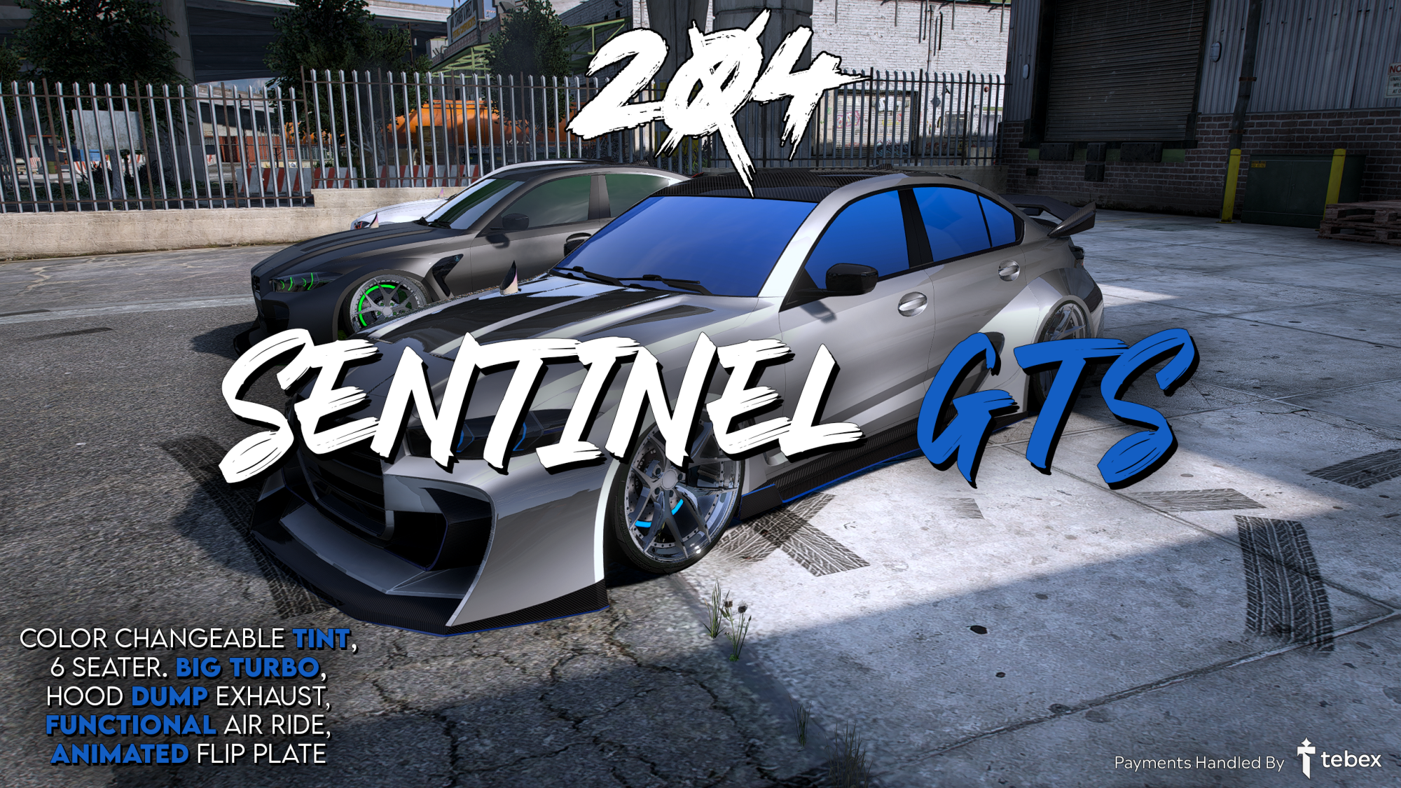 204s Sentinel GTS - 6 Seater / Animated Flip Plate