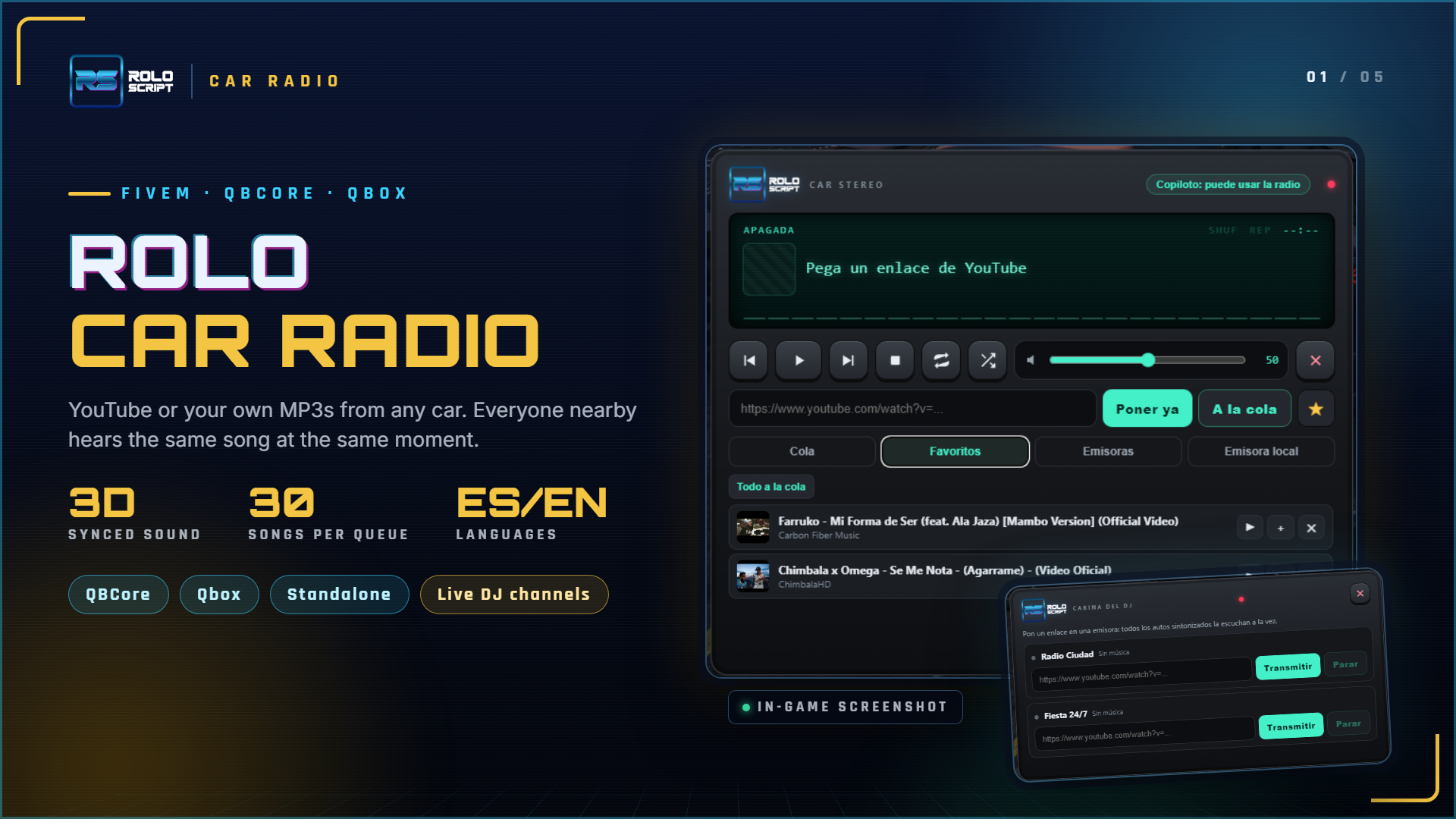Rolo Car Radio