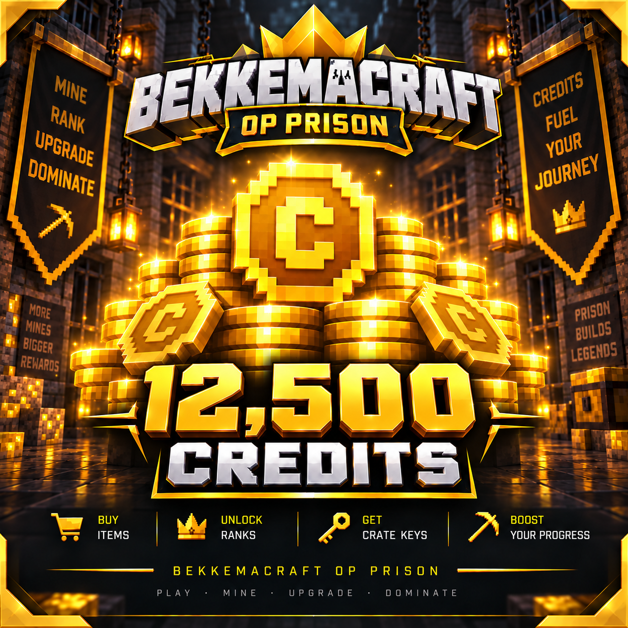 12,500 Credits