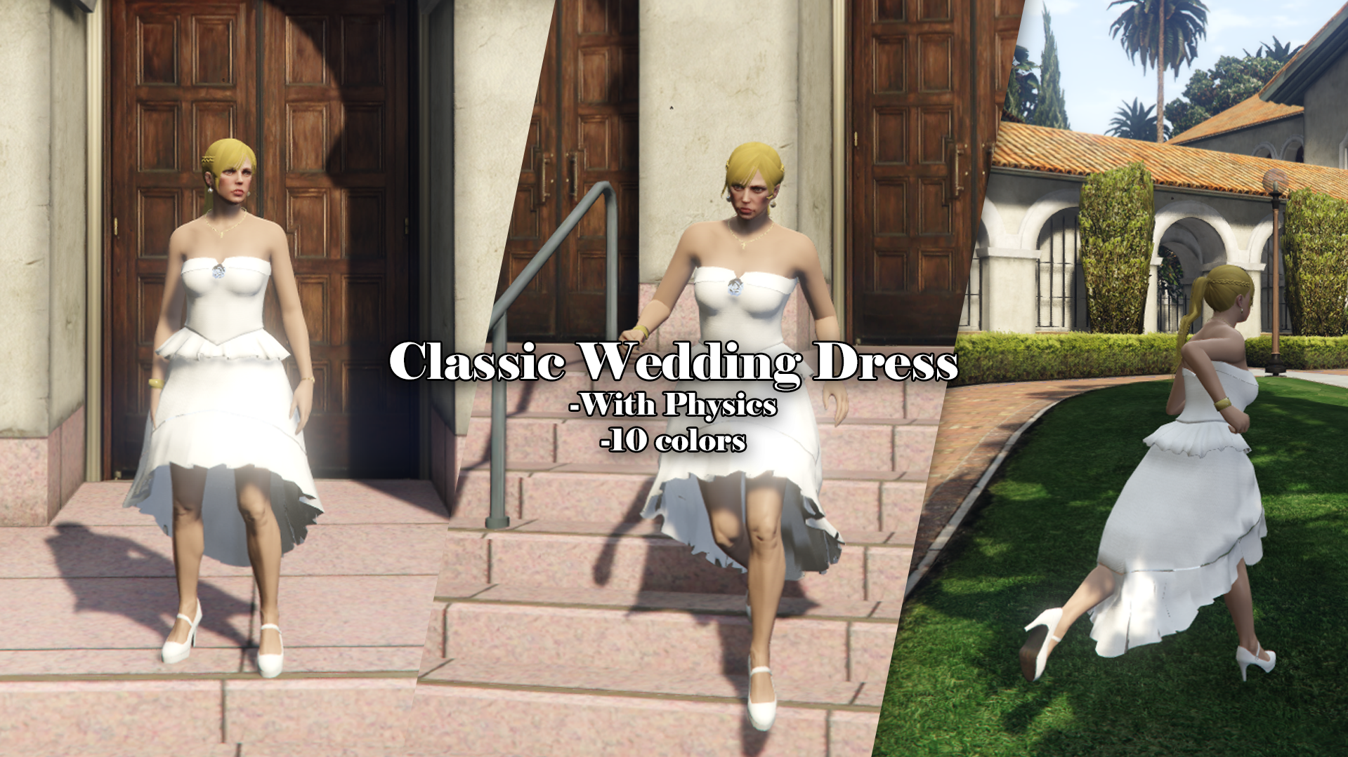 Classic Wedding Dress (+ Physics)