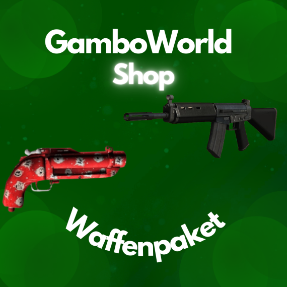 2 in 1 Waffenpaket