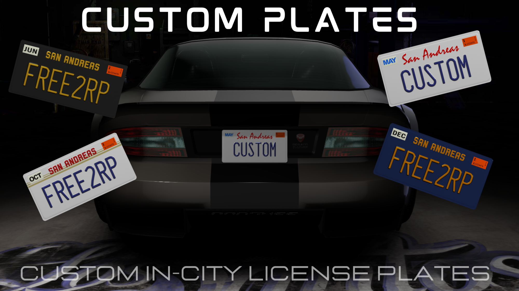 Custom License Plate