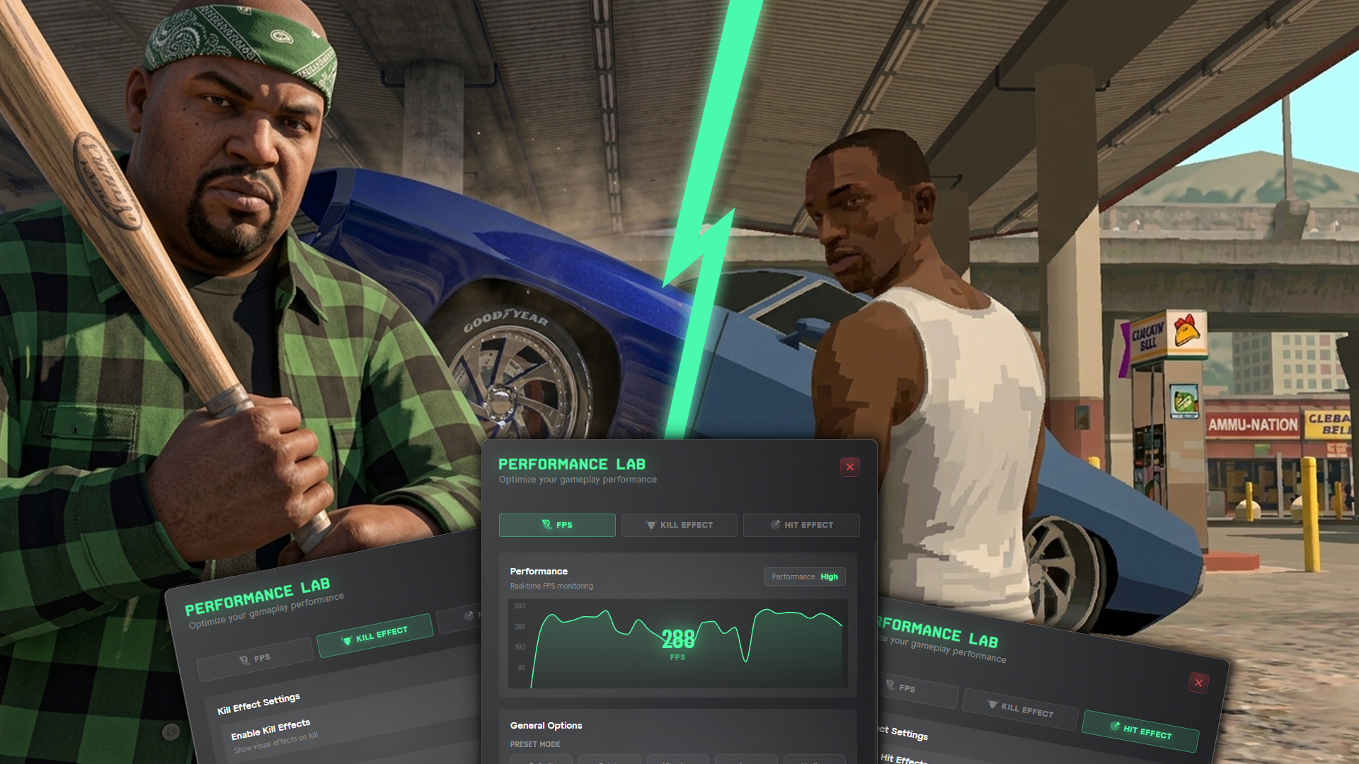 S4-FPSMENU — FiveM FPS Boost & Kill/Hit Effect System