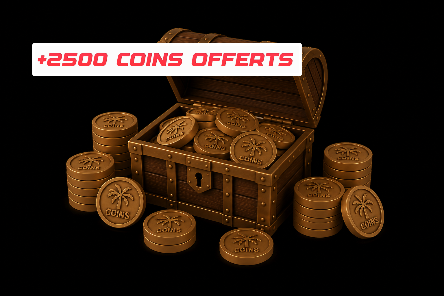 10000 Coins (+ 2500 Coins offerts)