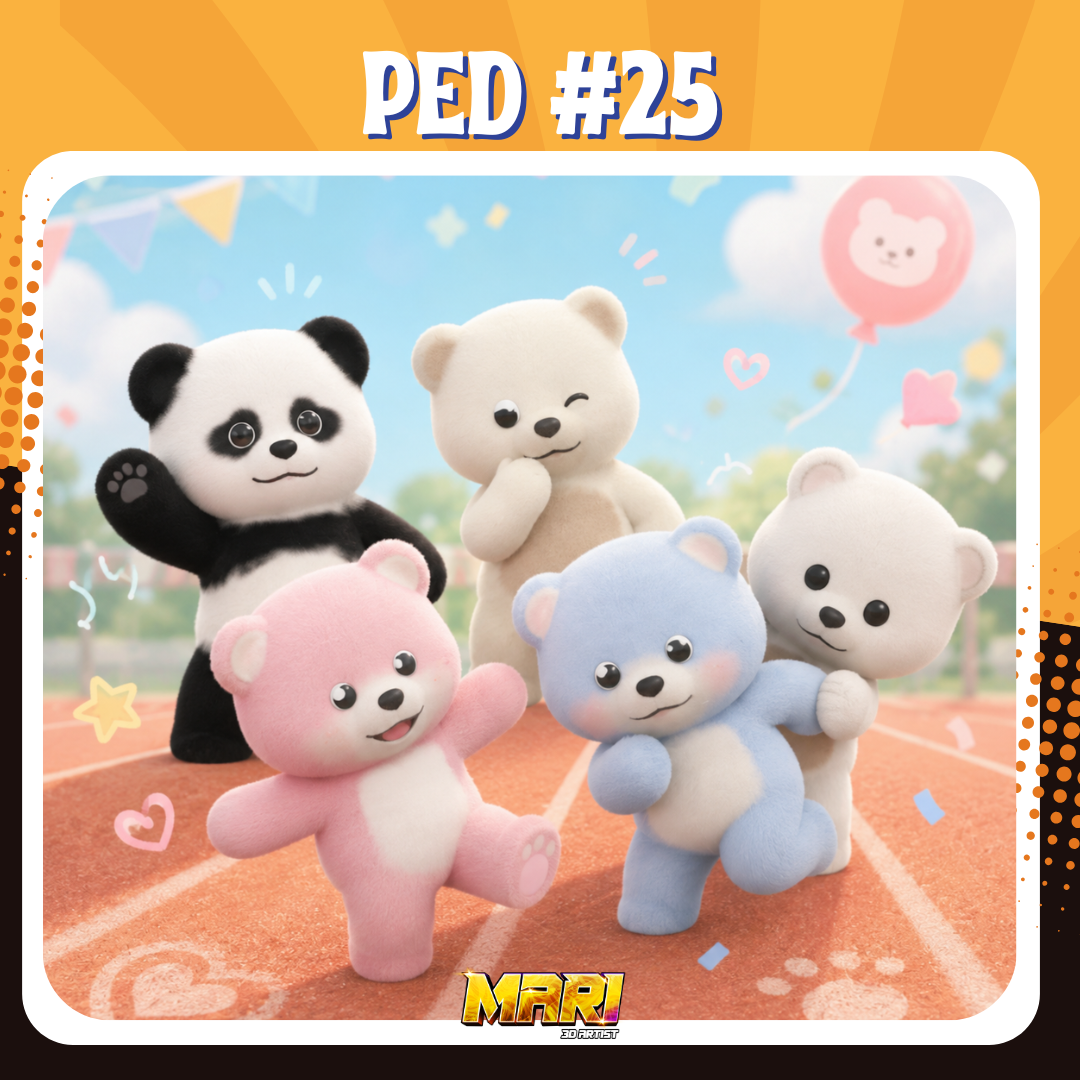 MARI PED SET 25