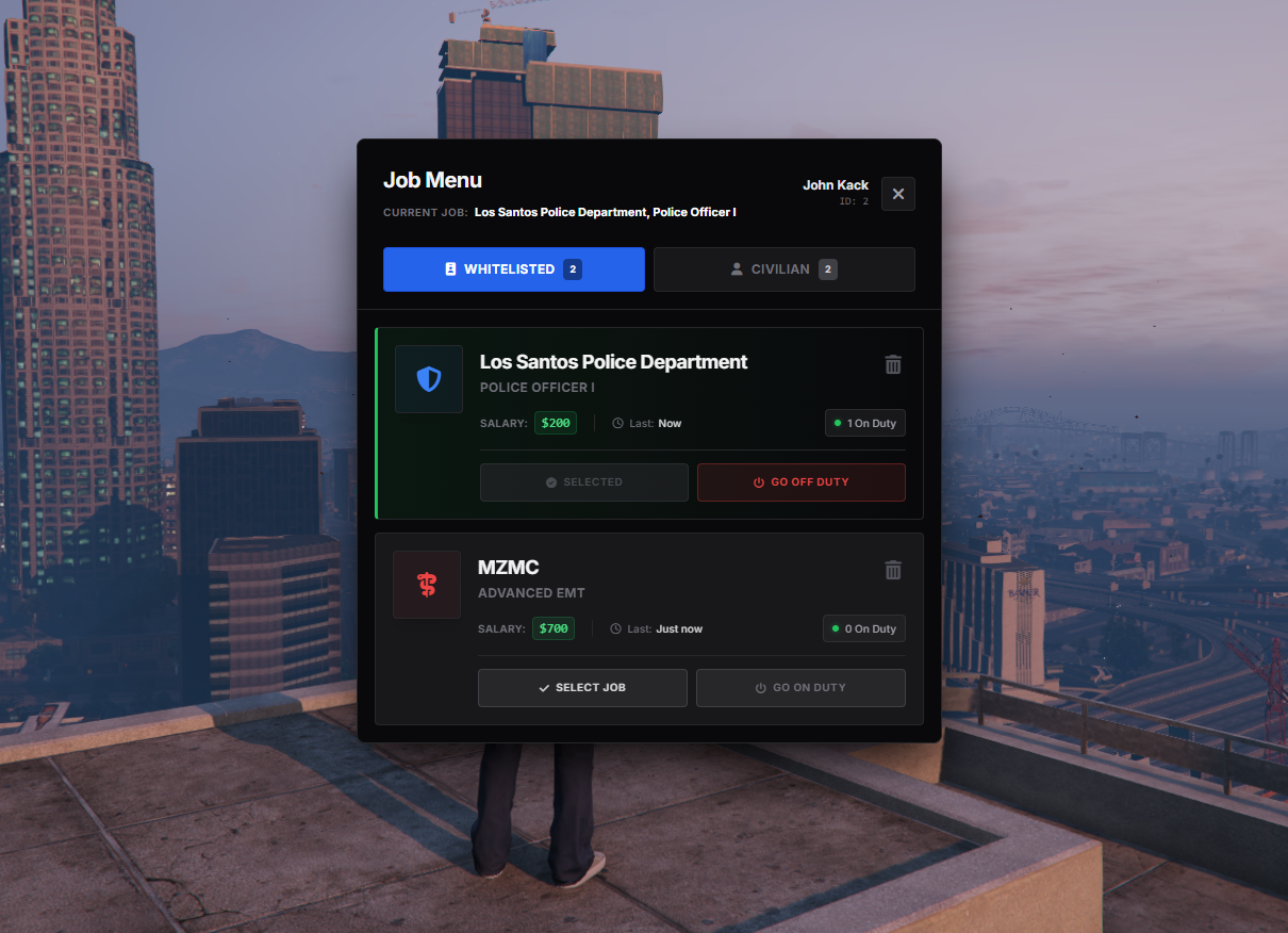 [Multi Job] QB-CORE QBOX ESX {fa-solid fa-lock ESCROW}