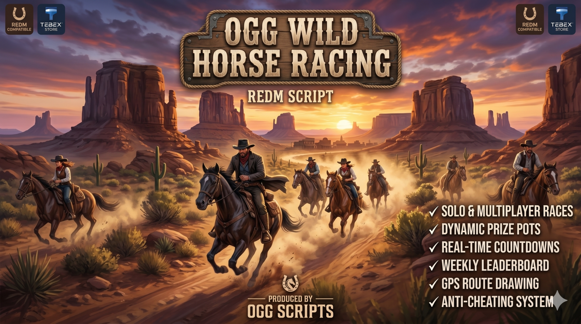 OGG Wild Horse Racing - The Ultimate Derby Experience!