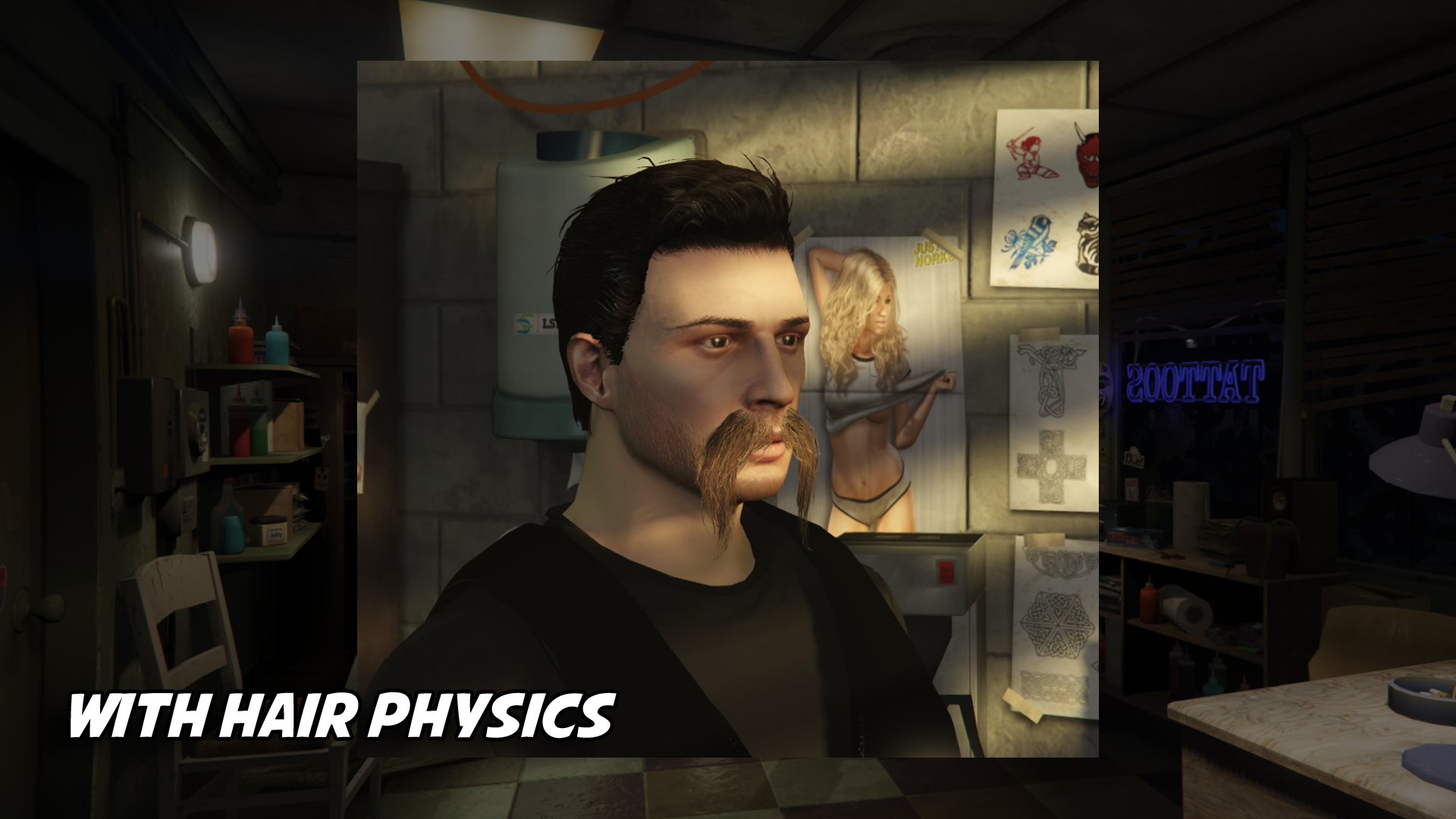 Moustache pack (+Physics)