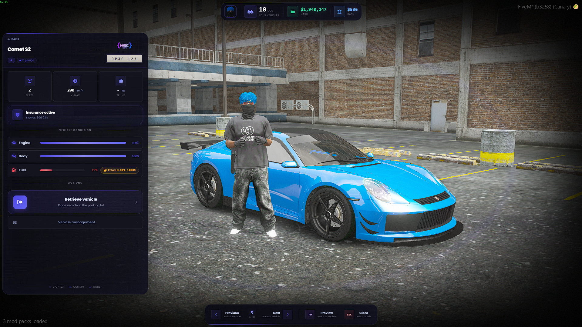 Garages System Source Code [ESX, QB, QBOX, STANDALONE]