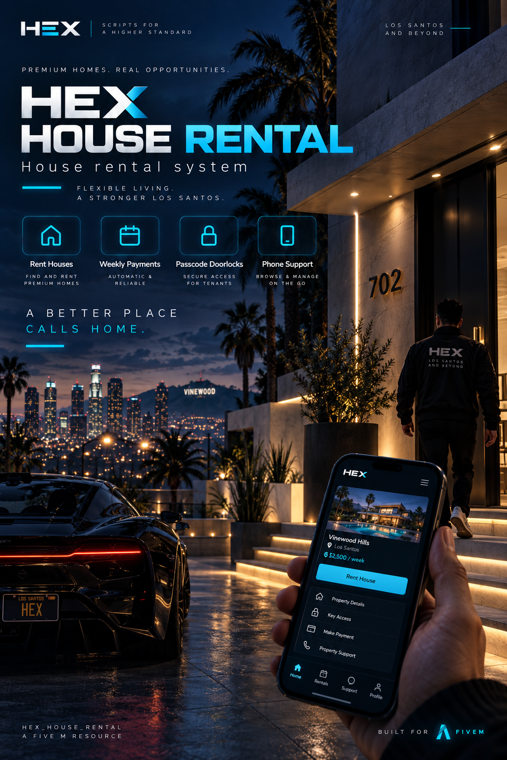 HEX HOUSE RENTALS