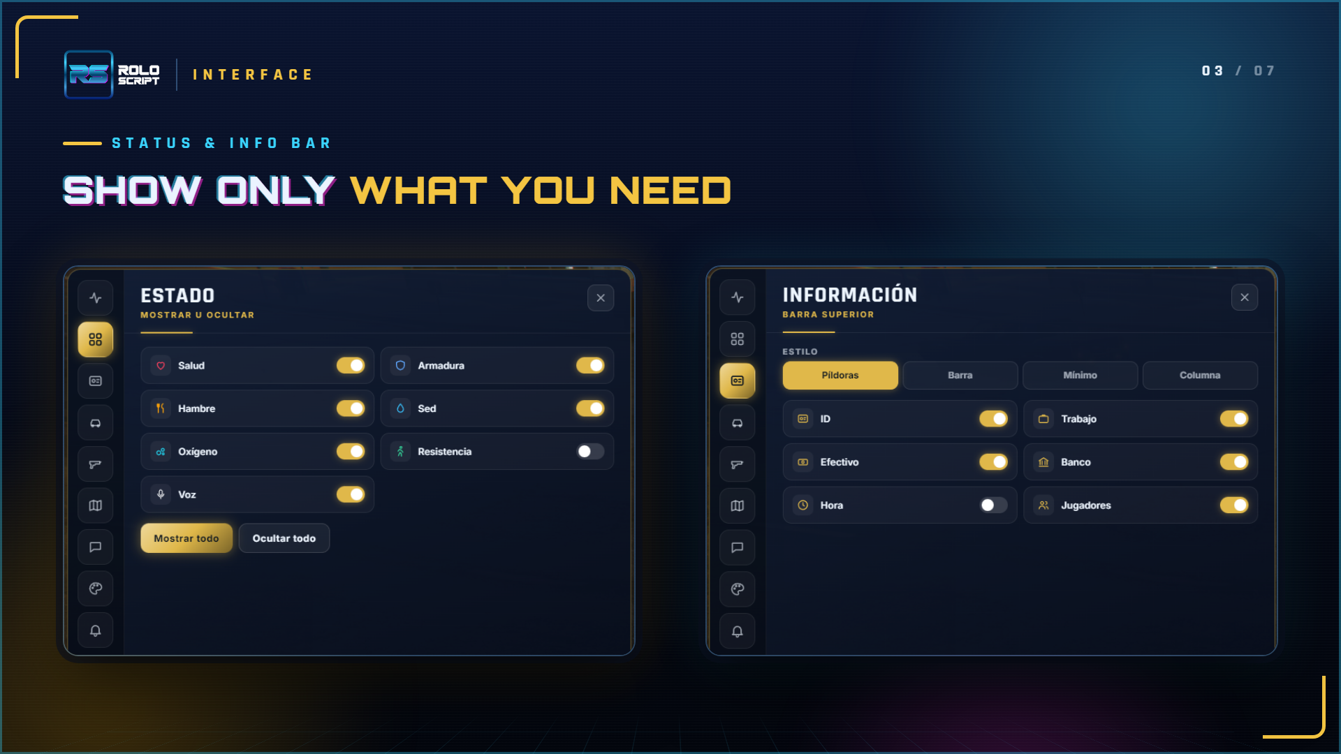 Rolo Interface