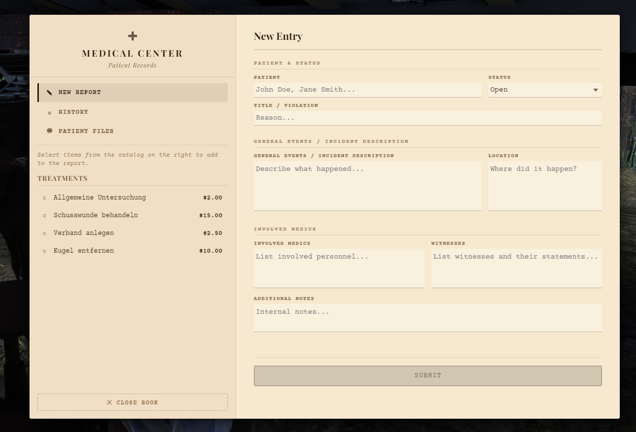 MulderDev - Document Script (MDT) - V 2.0