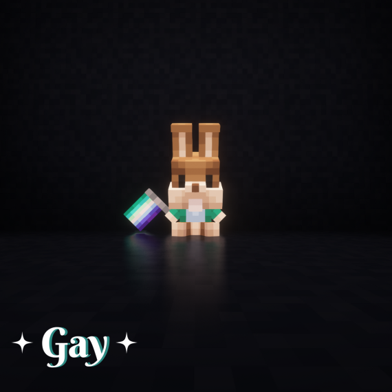 Gay Pride Plushie