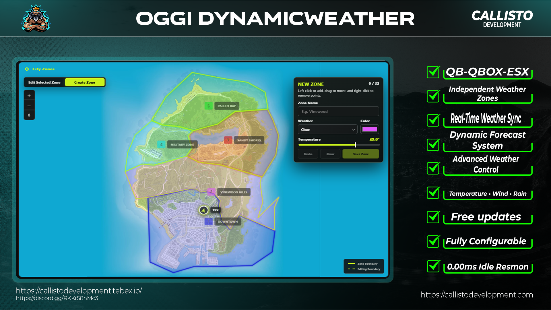 OGGI Dynamic Weather | Regional Weather & Time Control