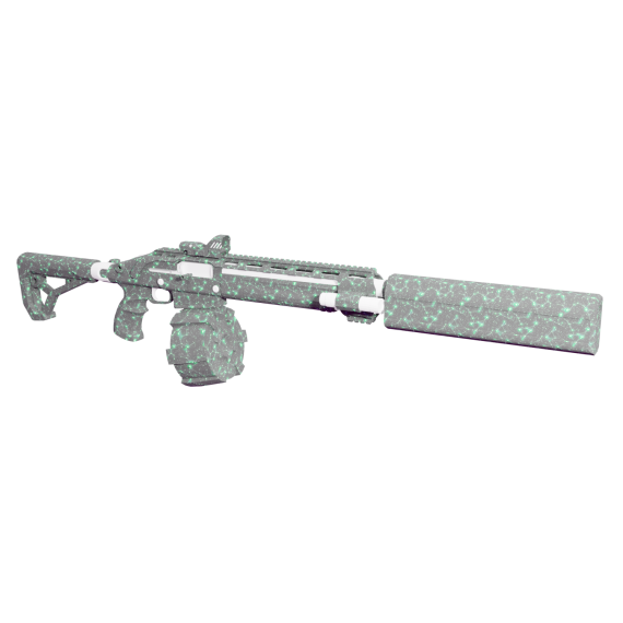 Green shotgun