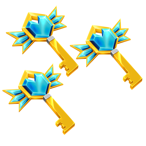 3X  Fury Key