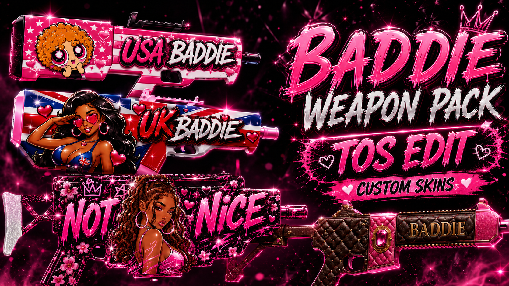 FEMALE WEAPON PACK V1 TOS VERSION