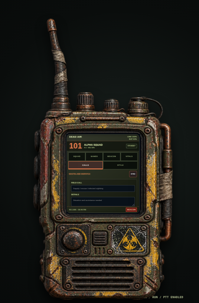 RS Zombie Radio | Recon | Apocalypse | SOS | Zombies | Walkie Talkie Radio