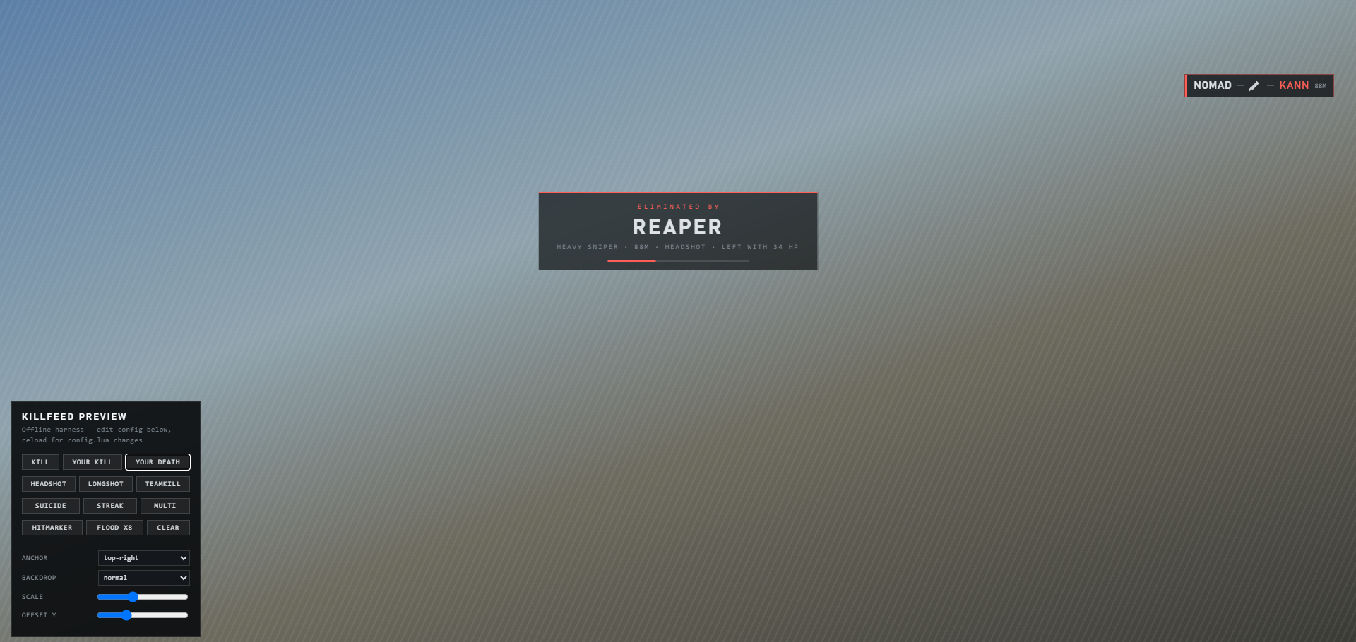 Silent Killfeed