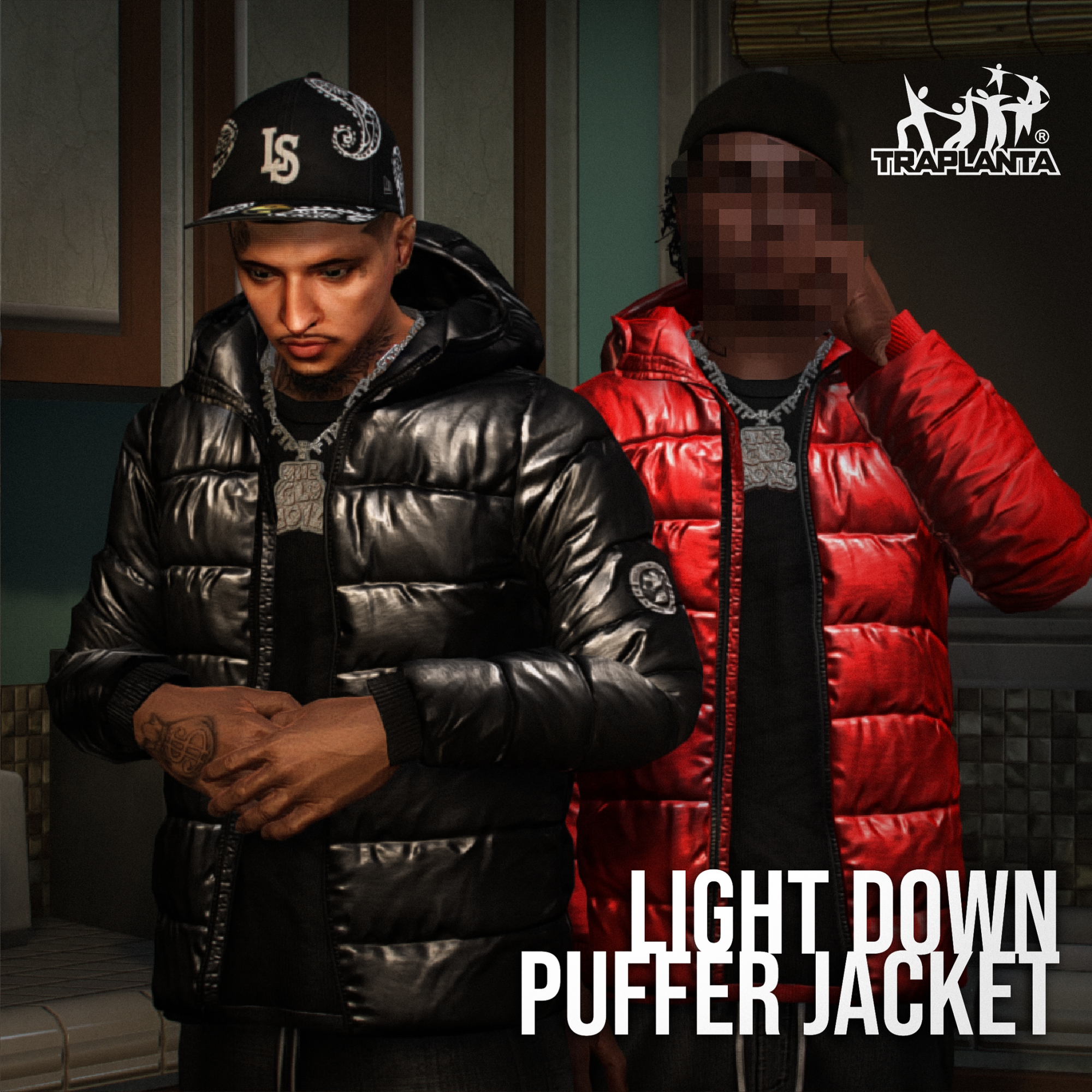 LIGHT DOWN PUFFER JACKET