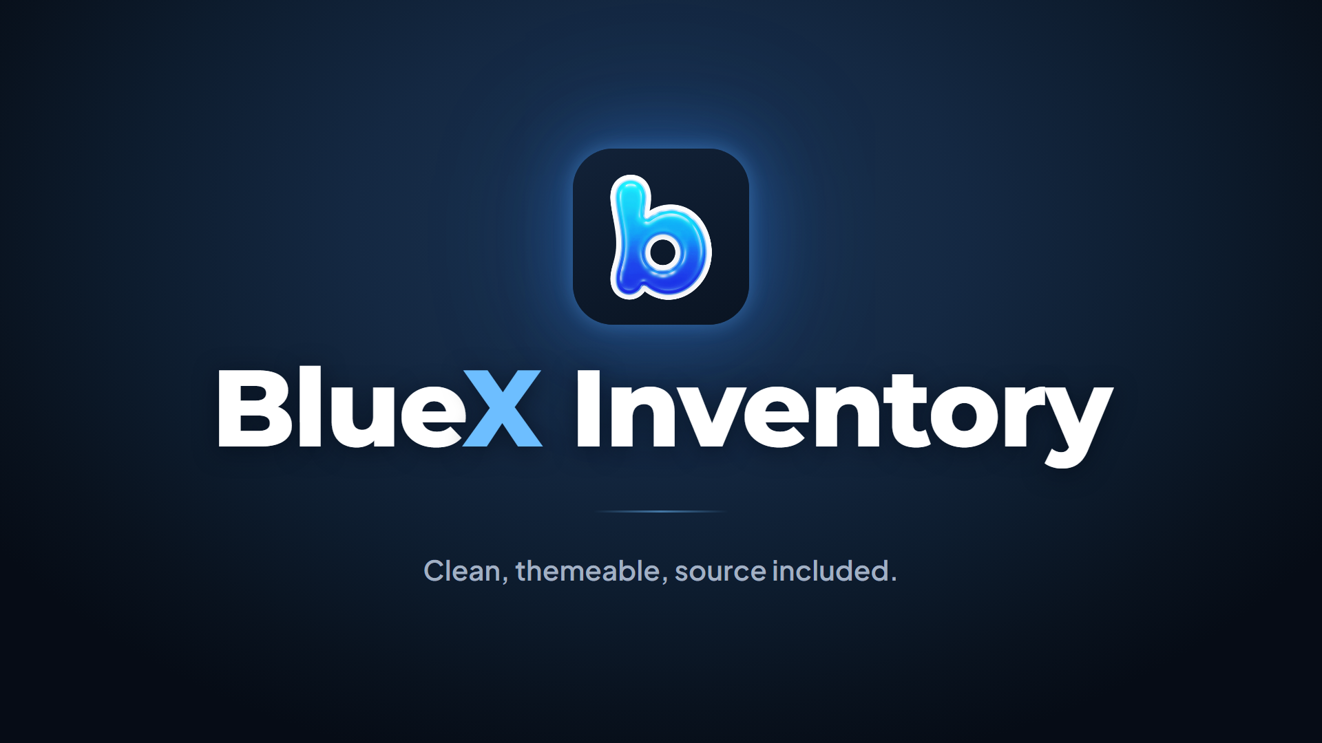 BlueX Inventory