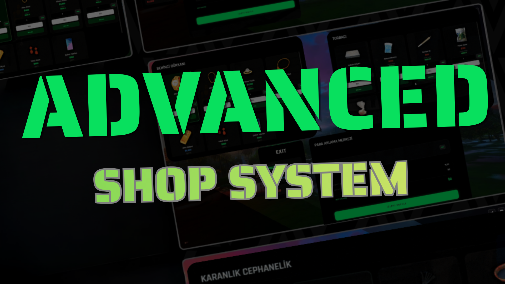 Advanced Shop System - Open Source