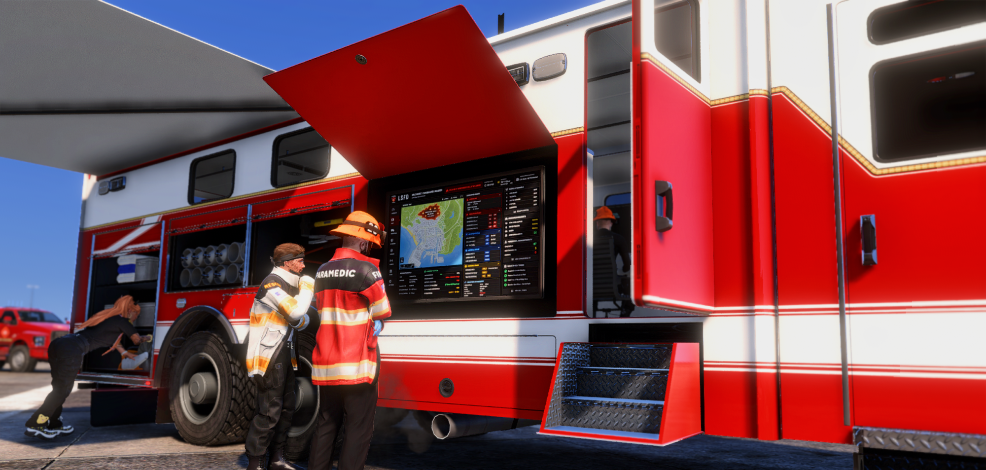 Spear Impulse Mobile Command Fire Truck