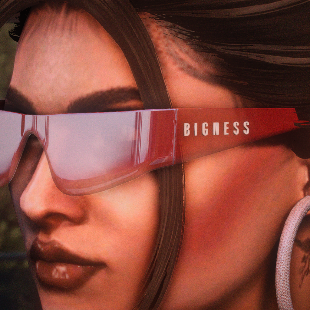 Bigness Mono Rectangular Sunglasses