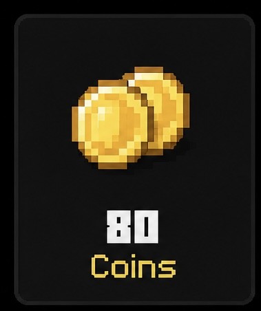 80 coins