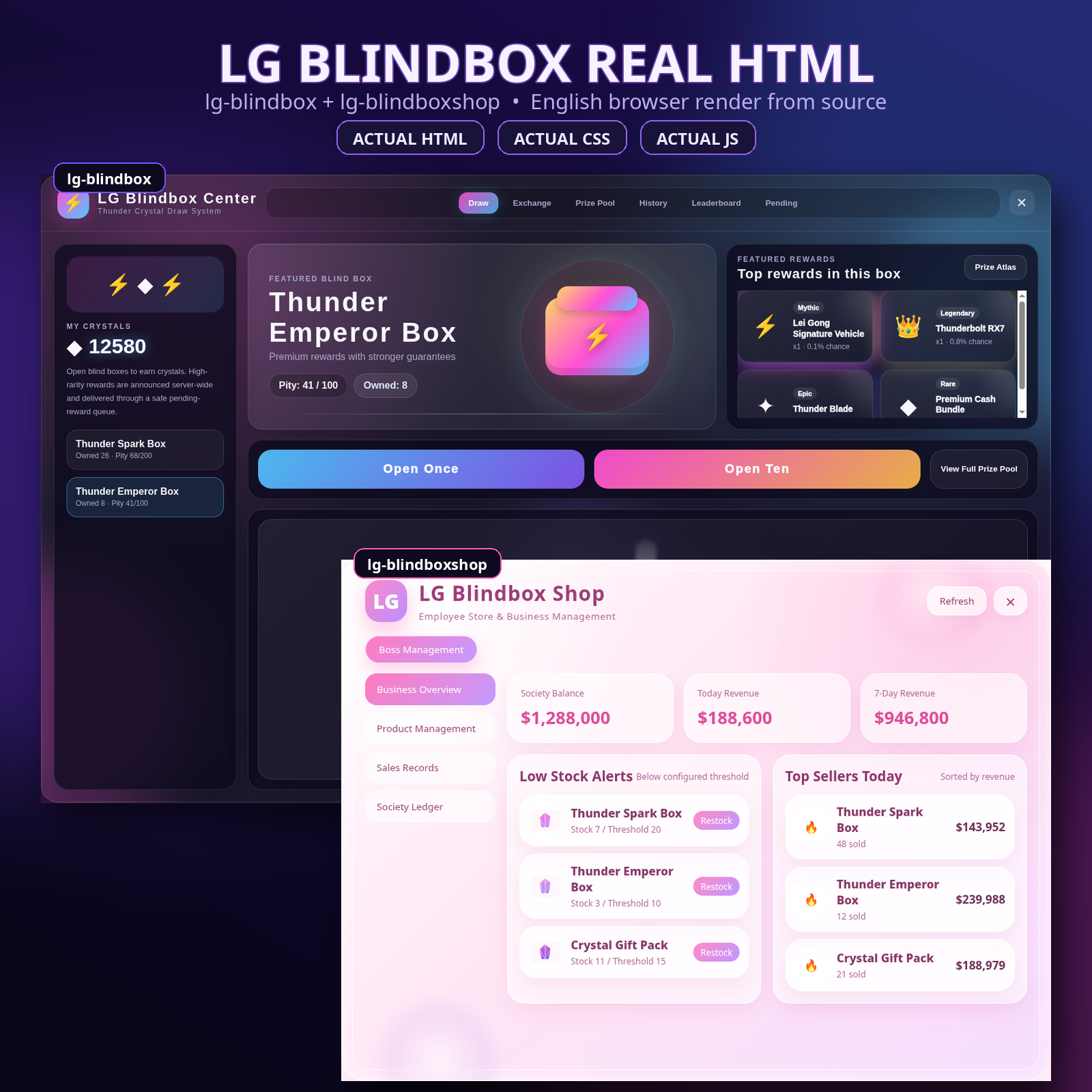 🎁 LG Blind Box Bundle cover