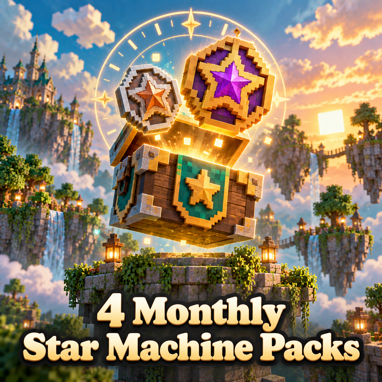 4 Monthly Star Machine Packs