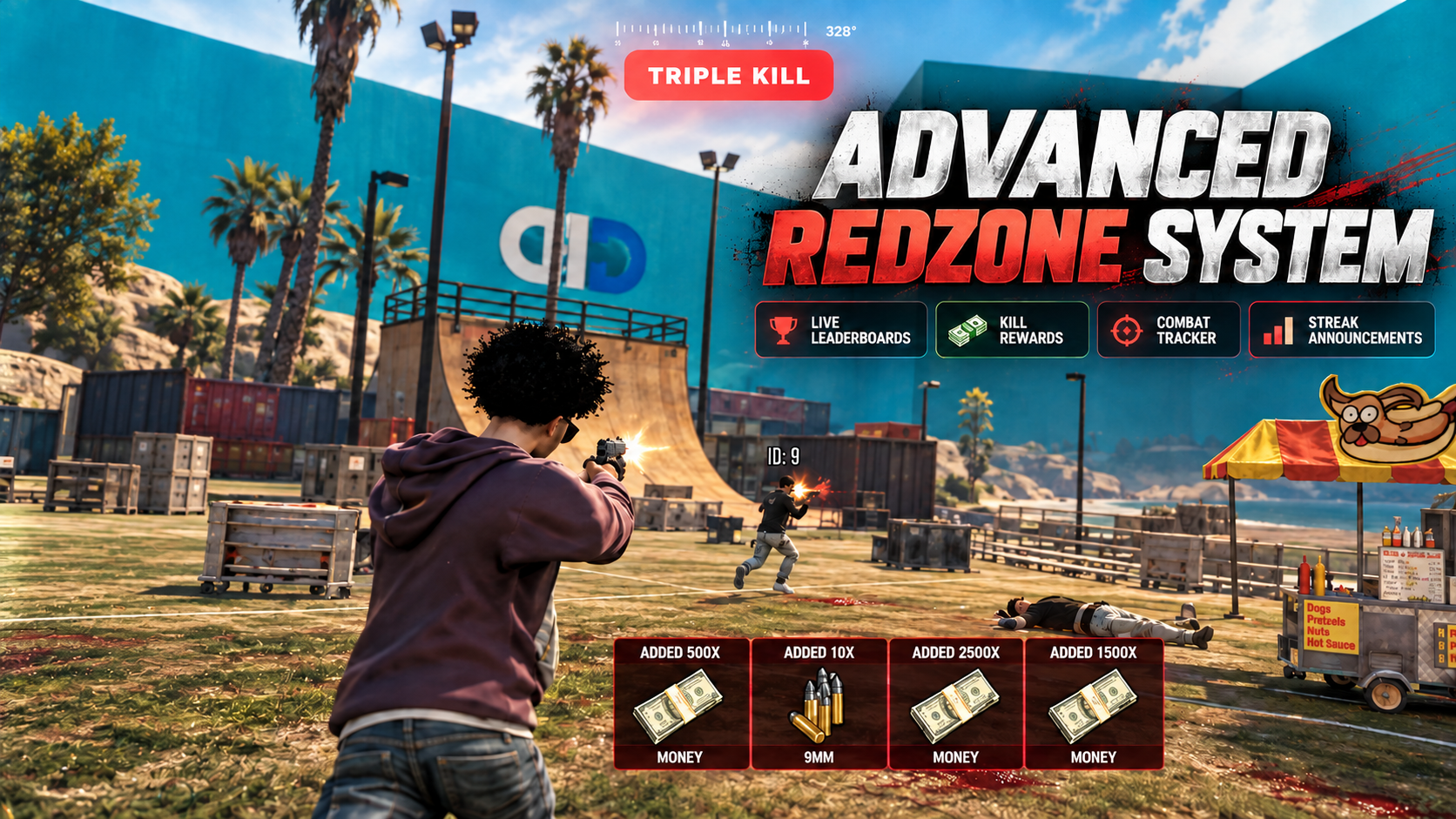 Sleezy Development • Advanced Redzone System (ESX, QBCore, Qbox, & Standalone)