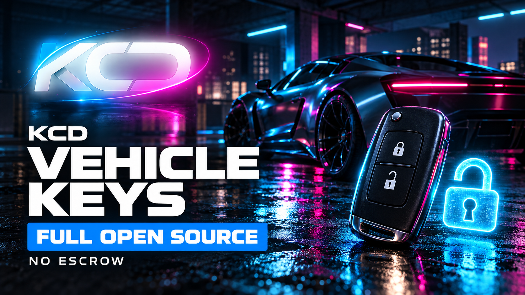 KCD Vehicle Keys - Full Open Source