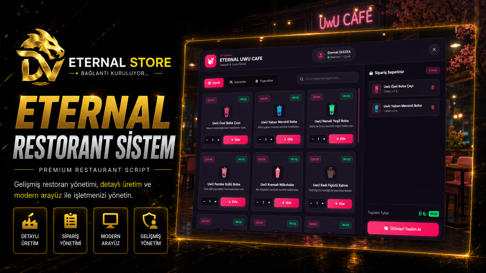 ETERNAL RESTAURANT SYSTEM