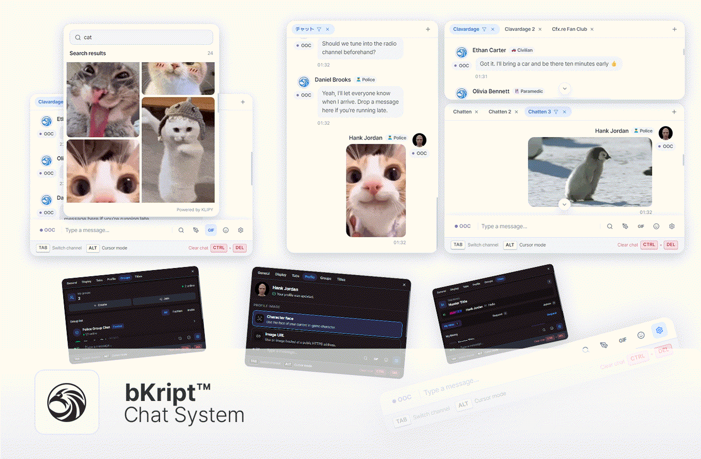 bKript™ Chat System (Escrow)