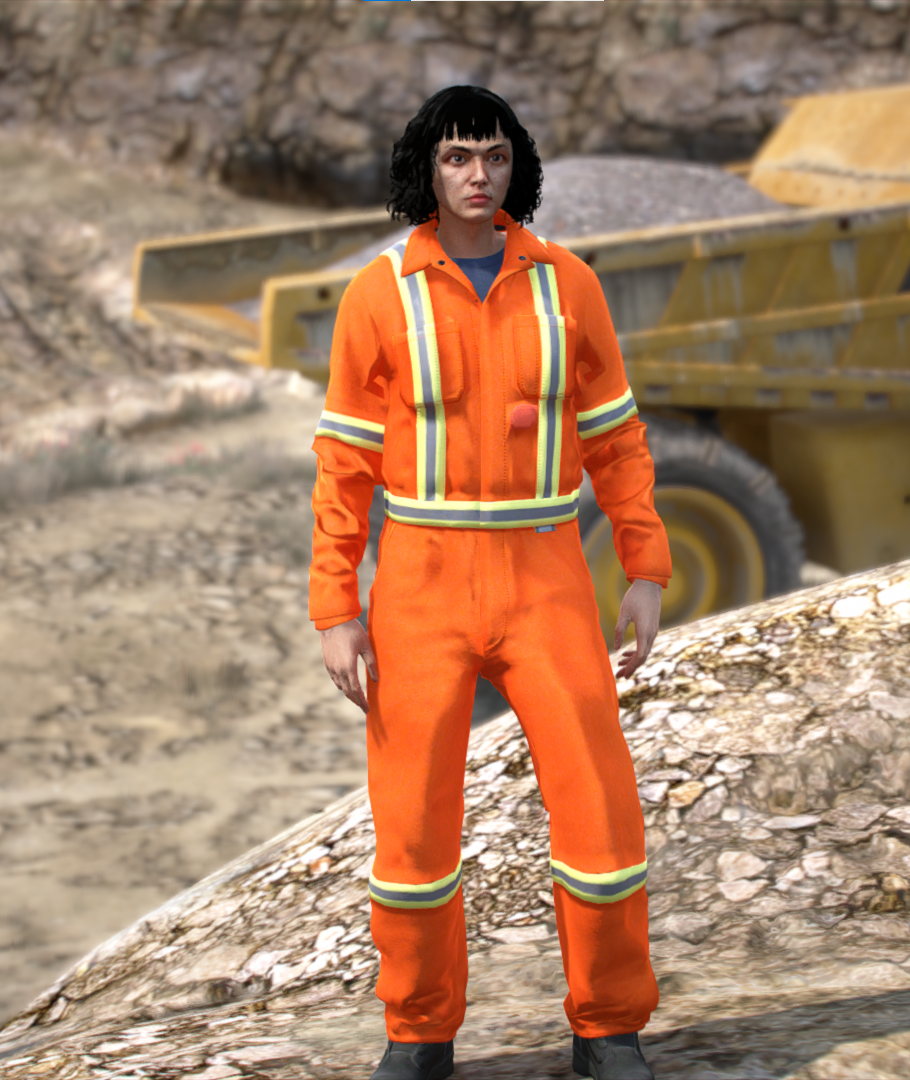 MP Male & MP Female Miner Outfit