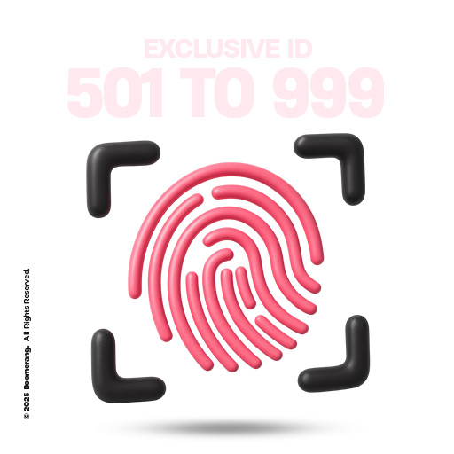 Exclusive ID from 501 to 999