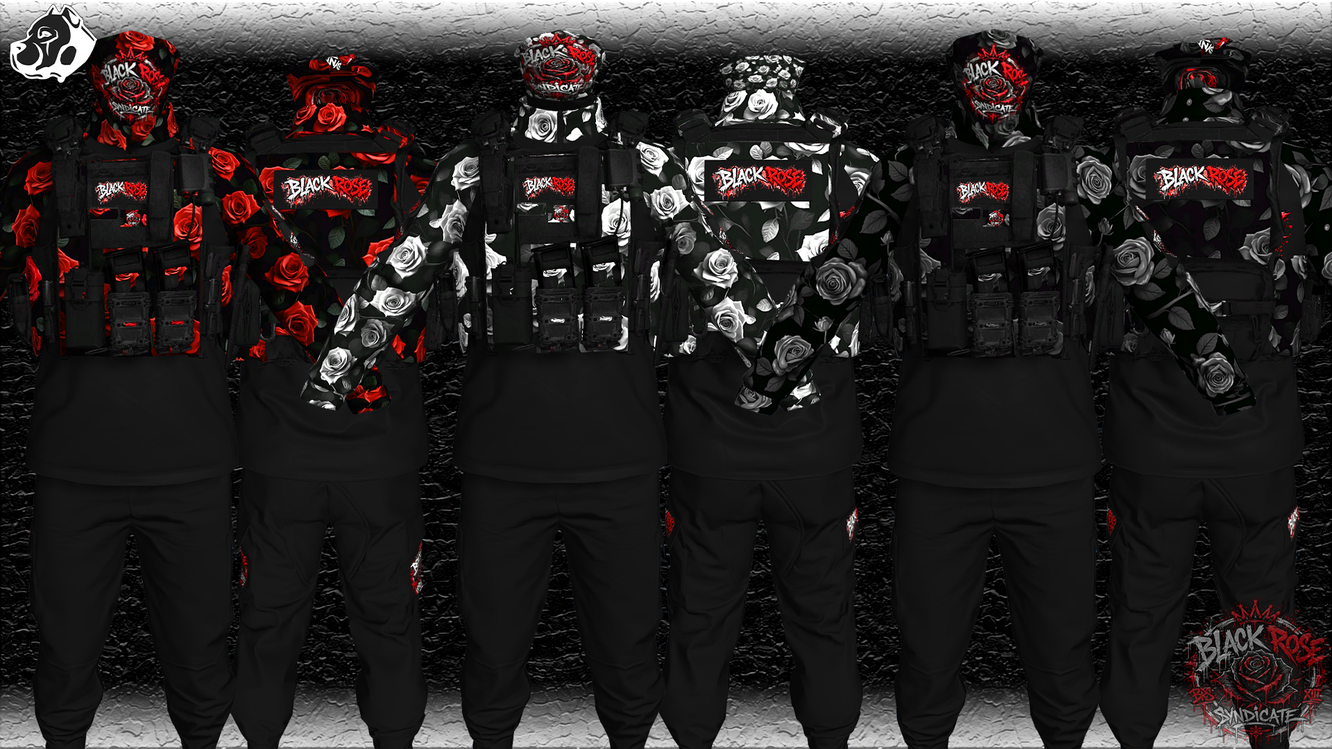 Black Rose Syndicate StrikeTeam | FiveM Gang Clothing