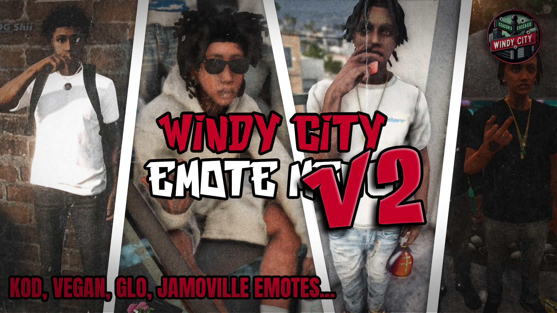 Windy City Inspired Emote Menu V2